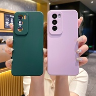 casing realme c15 realme 10 pro 5g casing Suitable for OPPOreno13 Frosted TPU Straight Edge Protecti