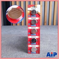 แพ็ค5ก้อน PANASONIC CR2450 ถ่าน ถ่านกระดุม CR 2450 CR-2450 ถ่านกลม ถ่านกระดุม3V เอไอ-ไพศาล