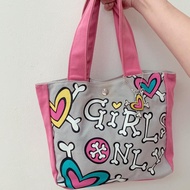 Happy House Original Heart Bag New Free Heart Chain Tas Lucu Hati
