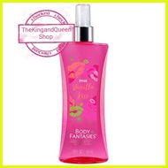 ♞,♘,♙Body Fantasies Pink Vanilla Kiss Fantasy Body Spray 236mL RESTOCK (K&amp;Q Shop)