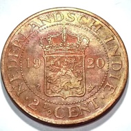 uang kuno koin jaman belanda benggol 1920 detail cakep#38