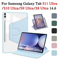 For Samsung Galaxy Tab S11 Ultra / S10 Ultra / S9 Ultra / S8 Ultra 14.6'' Acrylic 360° Rotation Stan