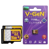 Memory V-gen 16GB Class 6 Series Speed Up To 48mb/s
