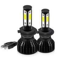 2x 25000LM H11 H7 150W 9005 9006 HB3 HB4ไฟหน้ารถมอเตอร์ไซค์แบบ LED หลอดไฟ H4 H13 9007 Hi/Lo Beam 600