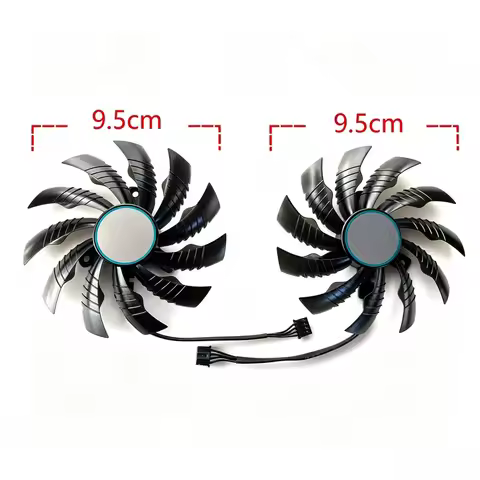3PCS New 95MM GPU Cooling Fan PLD10010S12H For Gigabyte RTX3060 RTX3060Ti RTX3050 EAGLE Graphics Car