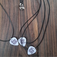 The beatles edition guitar pick necklace / necklace