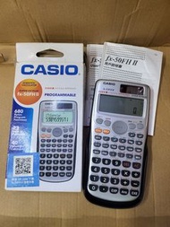 CASIO。 fx-50FH  II。計算機。99%新。  SUPER FX PLUS 計算機