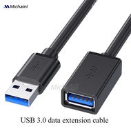 0.5/1/2/3/5 M Usb Extension Cable 3.0 Data Cord For Pc Smart Laptop Tv Ssd Usb Male To Female Comput