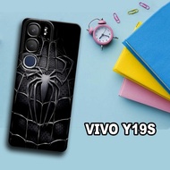 CC14/ Flexible rubber softcase for vivo y19s/spiderman character Motif/vivo y19s case/vivo y19s case