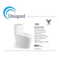 Vasile One Piece S'Trap Toilet Bowl With GEBERIT FLUSH SYSTEM