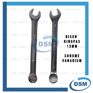 BISON RING SPANNER WRENCH 13MM COMBINATION SPANNER WRENCH RINGPAS 13MM