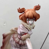 Horror Movie Figures Girl Chucky Pennywise Figure Head Changeable Doll Chucky Action Fig Model