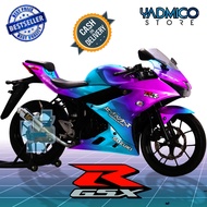 Gsx R150 Full Body Decal - GSX R150 Full Body Sticker - GSX R150 Hologram Decal Variation - Full Bod