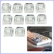 [KokiyaedMY] 10 Pieces 1U Xda Profile Keycaps Gaming Keyboard Parts Home Versatile Game Lovers Tool 