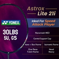 【VALUE PACK】Yonex Astrox Lite 21i Badminton Racket (Black) - 5UG5 30 LBS
