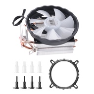 X200 CPU Cooler 2 Heat Pipes 120mm Silent Fan 4Pin PWM PC Cooler for LGA2011 CPU Cooling Fan