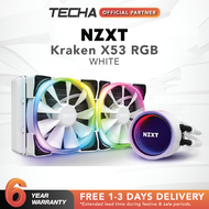 [FAST SHIP] NZXT Kraken X53 RGB | LGA 1700 Compatible | All in One CPU Liquid Cooler - White