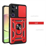 Casing For Vivo V40 Lite Y200 Y19S 5G 4G 2024 Slide Camera Lens Protection Case For V40Lite VivoY200