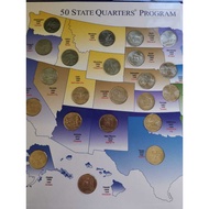 America Coin - 1999 - 2008 United State US 50 State Quarters Coin Set