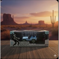 GREENLIGHT HIJAU Elvis 1963 Jeep CJ-5 1:43 Green Tire -86310-BH