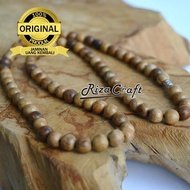 Kalung Pria Wanita Kayu Gaharu Buaya Super King Wangi Harum Asli Kalimantan Super Premium