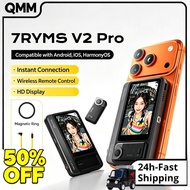 7RYMS Qshot V2 Pro With Speaker Remote Wireless Magnetic Selfie Monitor Screen 4K/60fps Output for S
