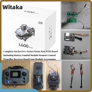 WITAKA L600 Series Drone Part, Black Plastic WIFI Board,  Mutistyles Gimbal Module L600 Complete Set