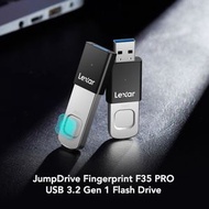 LEXAR - F35 PRO JumpDrive 指紋認證 USB手指 64GB [原裝行貨]