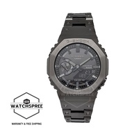 [Watchspree] Casio G-Shock GM-B2100 Lineup Full Metal Case Bluetooth® Tough Solar Black Ion Plated Stainless Steel Band Watch GMB2100BD-1A GM-B2100BD-1A