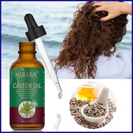 Castor Oil Cold Pressed Natural Cold Pressed Castor Oil Cold-Pressed Organic to Strengthen Moisturize Volumizing aiasg