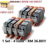 PGI-5BK CLI-8 C/M/Y ink cartridge for Canon PIXMA iP3300 iP3500 MP510 MP520 MX700 IX4000 IX5000 IP42