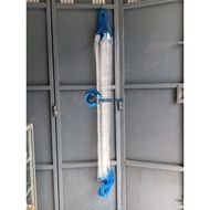 Ready-to-use 3-layer fishing net 1.5m high 10m long 21 inner net 2in string 0.20mm outer net 5in str