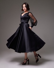 黑色婚紗、晚禮服、蕾絲婚紗、短版婚紗