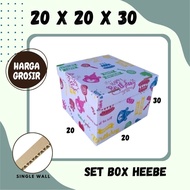 Birthday Box 20x20x30 / 20x20x20 / 20x20x10 Birthday Cardboard Happy Birthday Gift Box Hampers Box