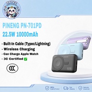 PINENG PN-701PD Wireless / Built-In Cable 10000Mah  Powerbank