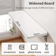 Foldable Table with Bracket Wall Mounted Floating Table/Meja Lekat Dinding Foldable Wall Rack Meja Lipat Kitchen Dinding Computer Study Table 可折叠桌子