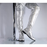 High Boots I Punker Dancer Underground Lace Trendy Knee High Shoes Boots