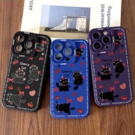 Xiaomi Redmi Note 14 12 11 11S 10 9S 9 8 7 Pro 4G 5G Case Cartoon Casing Hp Kesing Protect Lens XTY 