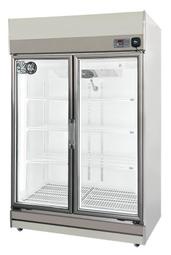 冠億冷凍家具行 得意 DEI-SCR2/2門玻璃冷藏冰箱/995L/省電/變頻/節能國際牌變頻壓縮機