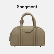 Songmont Bowling Bag Boston Bag Simple Handbag Female Premium Crossbody Bag