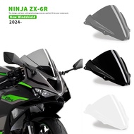 For KAWASAKI NINJA ZX-6R ZX 6R zx6r ZX6R Ninja 2024 2025 Motorcycle Accessories Windscreen Windshiel