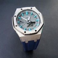 《改裝訂製》G-SHOCK特別限量版 男裝女裝手錶鋼錶 農家橡樹 Casioak Casio G Shock Special Limted Edition GA2100 Luxury Men Ladi