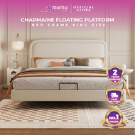 [MUMU Living] Charmaine Bed Frame King Size Bed Base Bedroom Furniture Katil Tidur 床架
