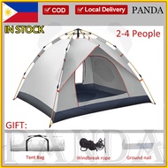 Camping tent outdoor camping tent oversized beach tent folding automatic quick open rainproof campin