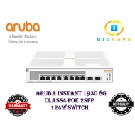 ARUBA INSTANT ON 1930 8G CLASS4 POE 2SFP 124W SWITCH ( JL681A )