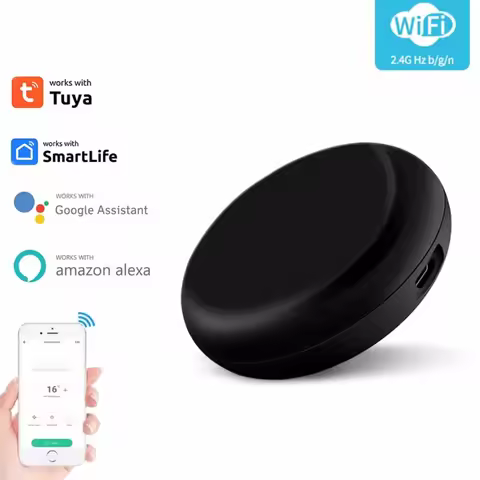 Tuya WiFi IR Remote Control Smart Universal for TV Air Conditioner Alexa Remote Control Work with Go