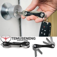 GANTUNGAN Keysmart Swiss Keychain Keychain Organizer Key Holder Unique Foldable
