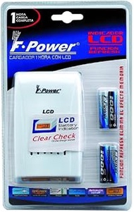 1H LCD Fast Charger with 2 x LR6 2700mAh Batteries and 2 x LR03 1000mAh Batteries.Ideal for keeping