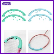 [Iniyexa] Badminton Racquet Wire Frame Protective Sleeve Protective Case Easy Installation Badminton Racket Silicone Edge Protector