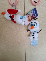 Disney Frozen Olaf 小白手機吊飾／聖誕版掛件（高約10cm）